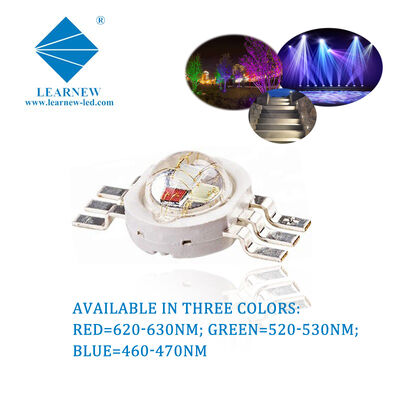 Reinkupfer-Leiterrahmen 3W RGB LED-Array Hochleistungs-Rot-Grün-Blau-LED-Chip für LED-Downlight und Schienenbeleuchtung