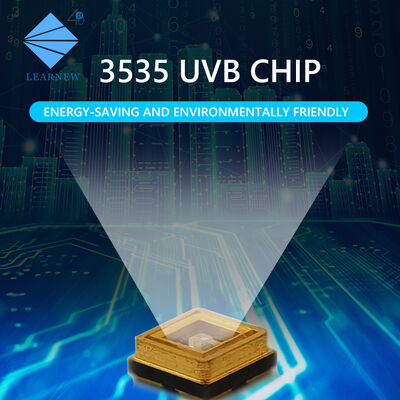 Schönheit UVB 3W Chip 315nm Fabrikpreis 3535 LED Diode SMD 311nm 500mA Bräunungslampe LED Diode SMD 306nm 295nm 110mW