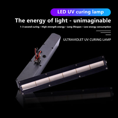 Langlebigkeit AC220V 1200W UV-LED-System 395nm 310mm Länge Druckmaschinen 12w/cm2 0-12V Dimming Offset-Drucker