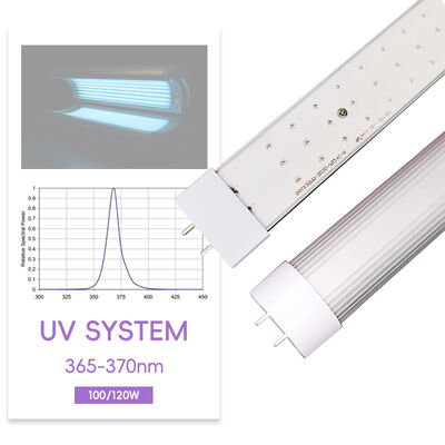 365nm UVA LED Tube Light for LED Plant Growing Market Tanning and Solarism Industry Curing Store ratin