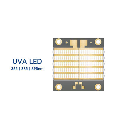 Heißer Verkauf 3535 UVA LED 200W 300W Hohe Effizienz 40%-50% 365nm 385nm 395nm Uva-LED-Chips für die UV-Härtung
