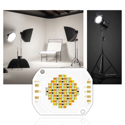 350W COB LED Chip 2700K-6500K RGBCW Full Color Tunable with 120° Viewing Angle for Stage & Photography Lights