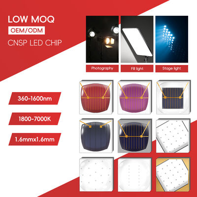 Außenbeleuchtung LED-Fahrlampen für Autos LED-Bühnenlicht 3W CSP CNSP 1616 SMD LED-Chips Reine weiße Farbe 1000mA 6500K