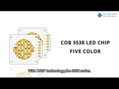 Fünffarbige Led Cob Chip Dimmable 350w Rgbcw Hight Cri 90ra Ncsp Technologie für Bühnenbeleuchtung